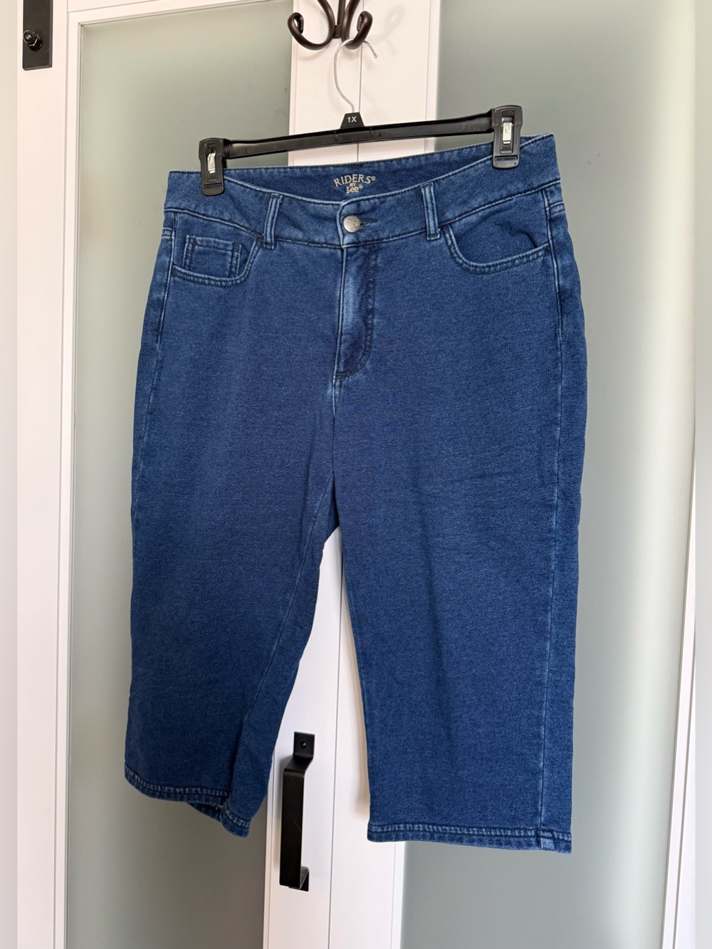 Riders by Lee Stretch Denim Mid-Rise Cropped Jean